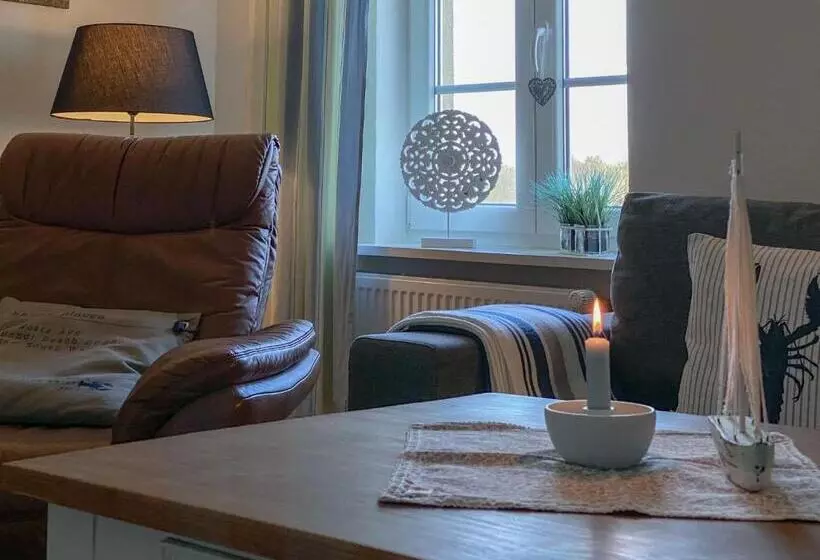 ホテル Ferienwohnung Blick Neukoog