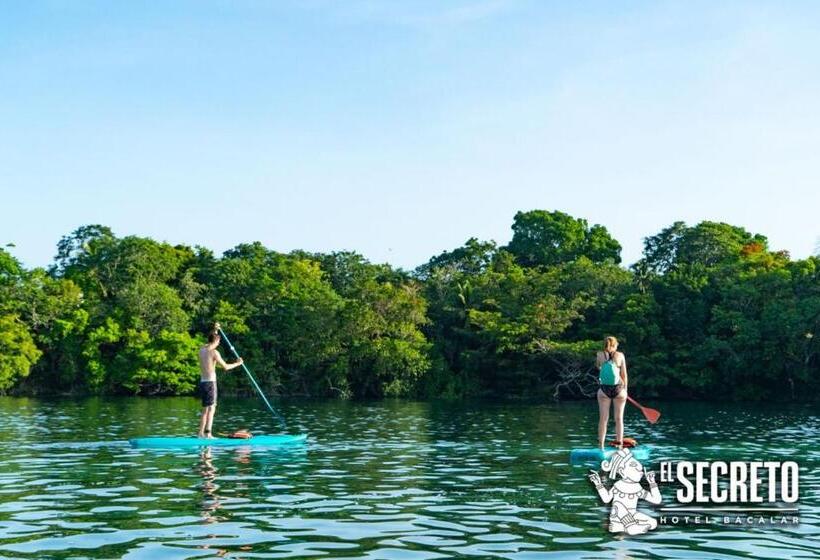 酒店 Secreto Bacalar Frente A La Laguna Todo Incluido
