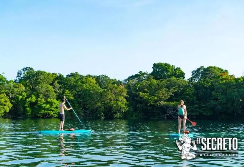 Hotelli Secreto Bacalar Frente A La Laguna   Todo Incluido