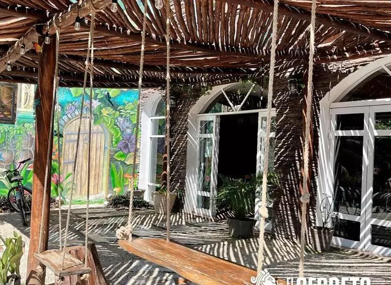 Hotelli Secreto Bacalar Frente A La Laguna   Todo Incluido