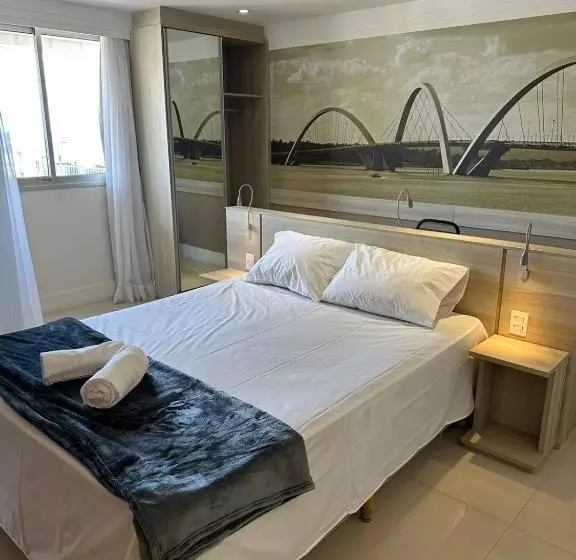ホテル Flat No Brasília Lider, 14º Andar