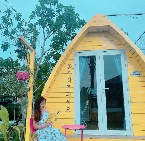 هتل کپسول Bungalow Mộc Trà Home Dương đông Phú Quốc