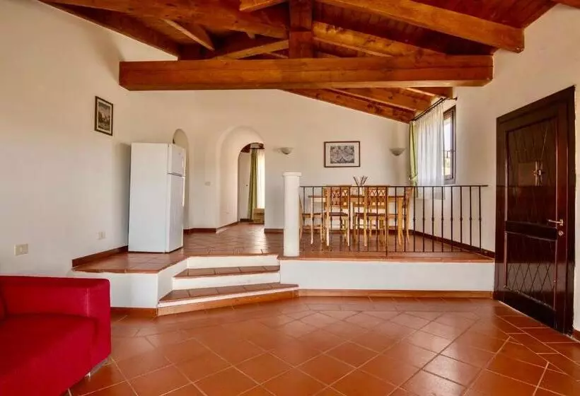 Villas With Air Conditioning And Shared Pool, Just A Few Minutes From La Pelosa Beach