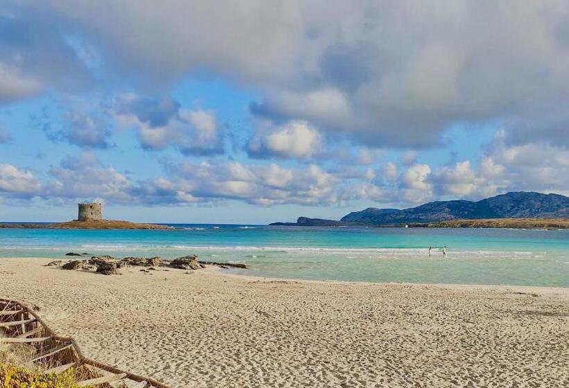 Villas With Air Conditioning And Shared Pool, Just A Few Minutes From La Pelosa Beach