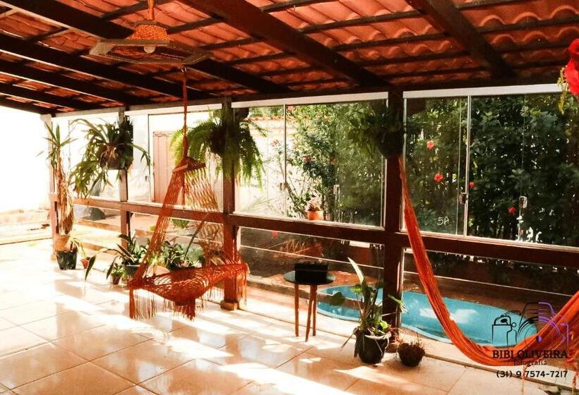 펜션 Quarto Duplo Em Casa Com Piscina Em Bh