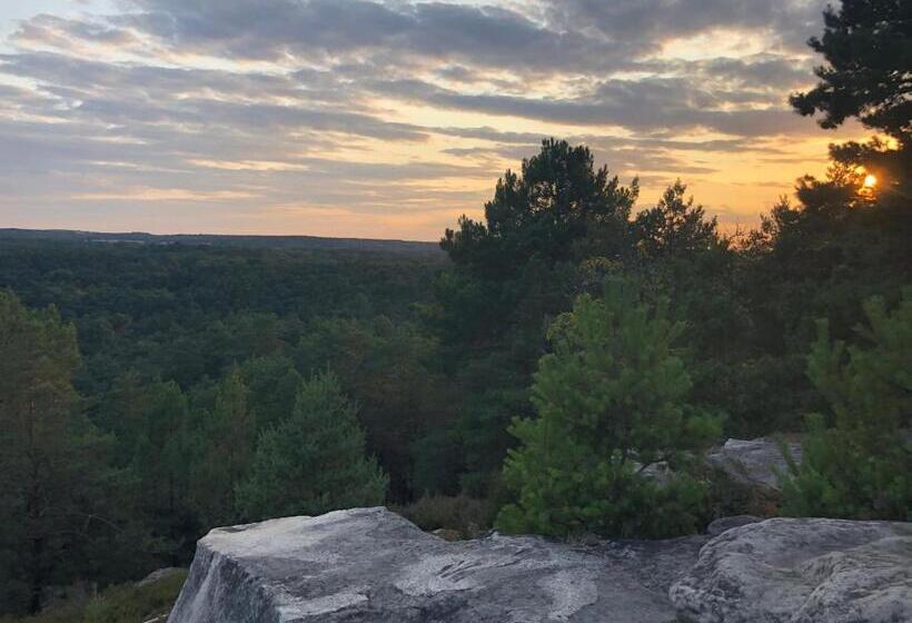 مبيت وإفطار Chambres Au Coeur Du Massif Des Trois Pignons