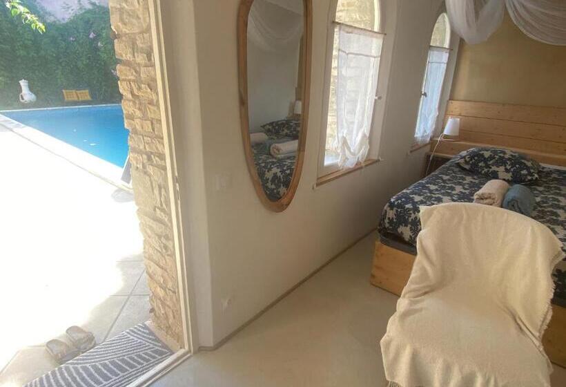 تختخواب و صبحانه Le Patio Aux Oiseaux