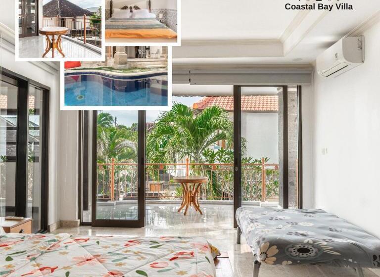 펜션 Large Room With Pool Walking Distance To Beach