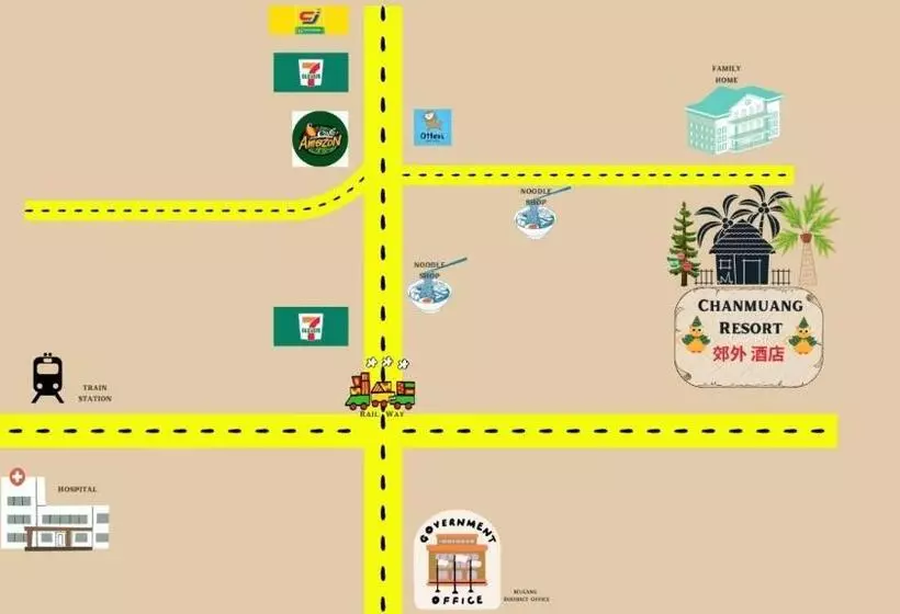 Chanmuang Resort ชานเมืองรีสอร์ท