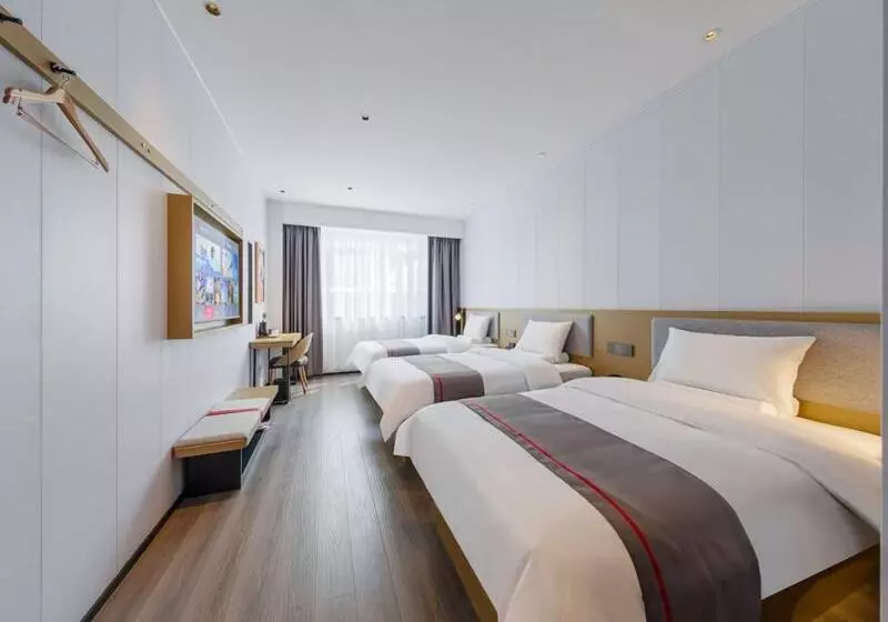 هتل Thank Inn Linyi Jiaxing Fruit Market
