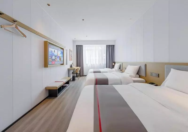 هتل Thank Inn Linyi Jiaxing Fruit Market