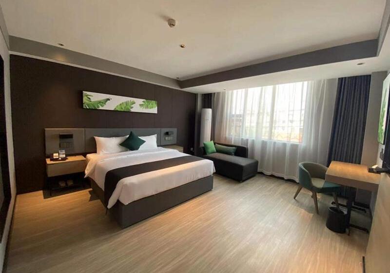 호텔 Thank Inn Plus Xinyang Gushi Liaocheng Avenue