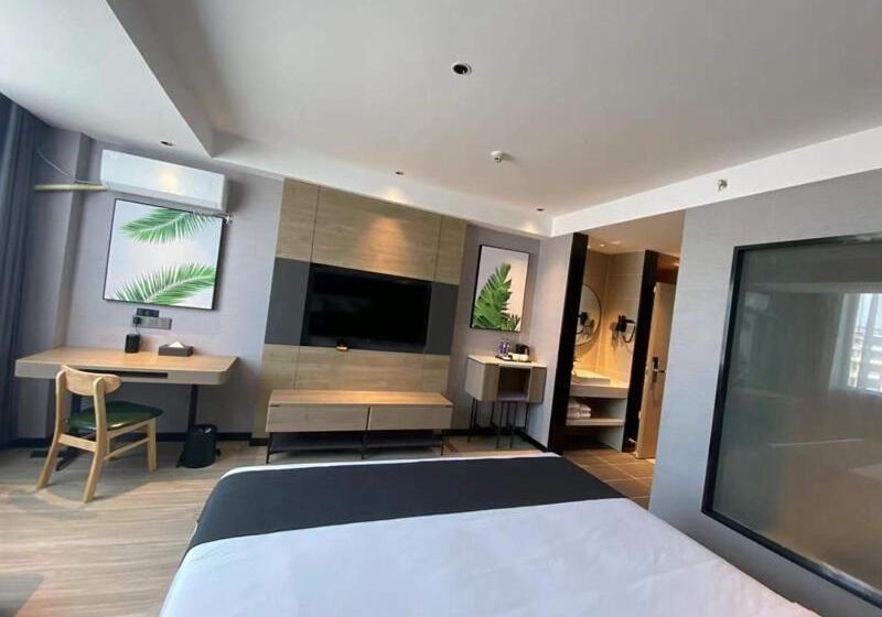 호텔 Thank Inn Plus Xinyang Gushi Liaocheng Avenue