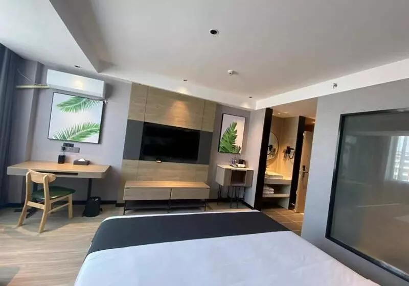 ホテル Thank Inn Plus Xinyang Gushi Liaocheng Avenue
