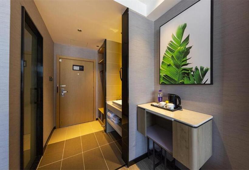 호텔 Thank Inn Plus Xinyang Gushi Liaocheng Avenue