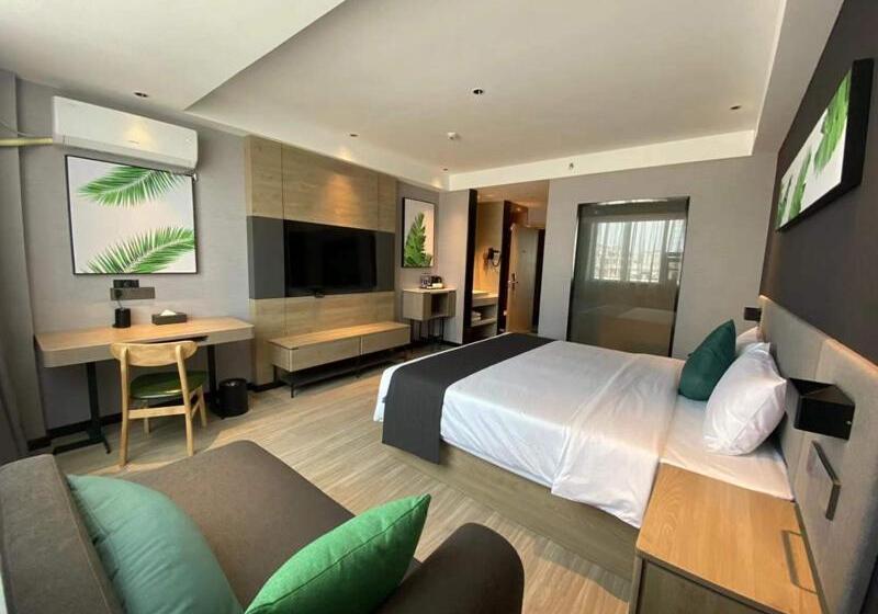 호텔 Thank Inn Plus Xinyang Gushi Liaocheng Avenue