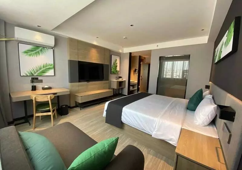 ホテル Thank Inn Plus Xinyang Gushi Liaocheng Avenue