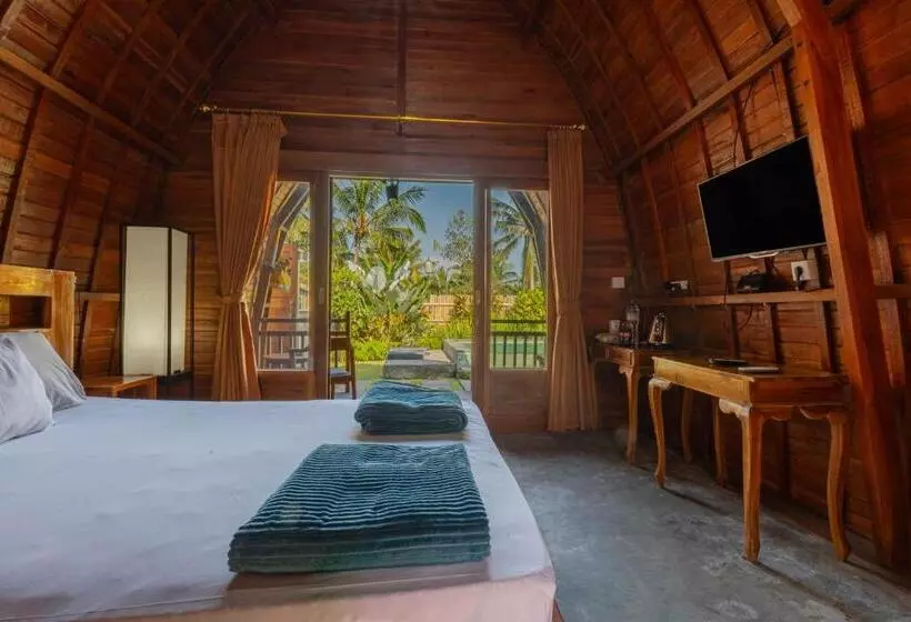 Retkeilymaja Kubu Selat Villa And Glamping