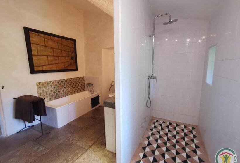 ベッドアンドブレックファースト Villa Verde Suite Familiale100m2, 2 Chambres, Terrasse Privative Possibilité Table D Hôte