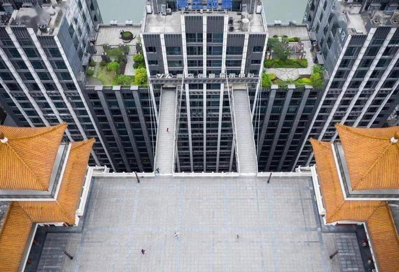 هتل Boutique Of Meditation With Cuisine & Night View, Exit 2 Liujiatai Station Line 9