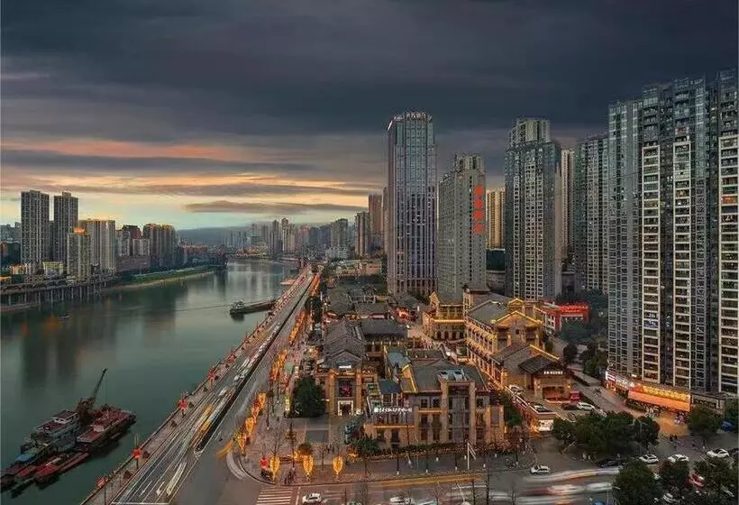 هتل Boutique Of Meditation With Cuisine & Night View, Exit 2 Liujiatai Station Line 9