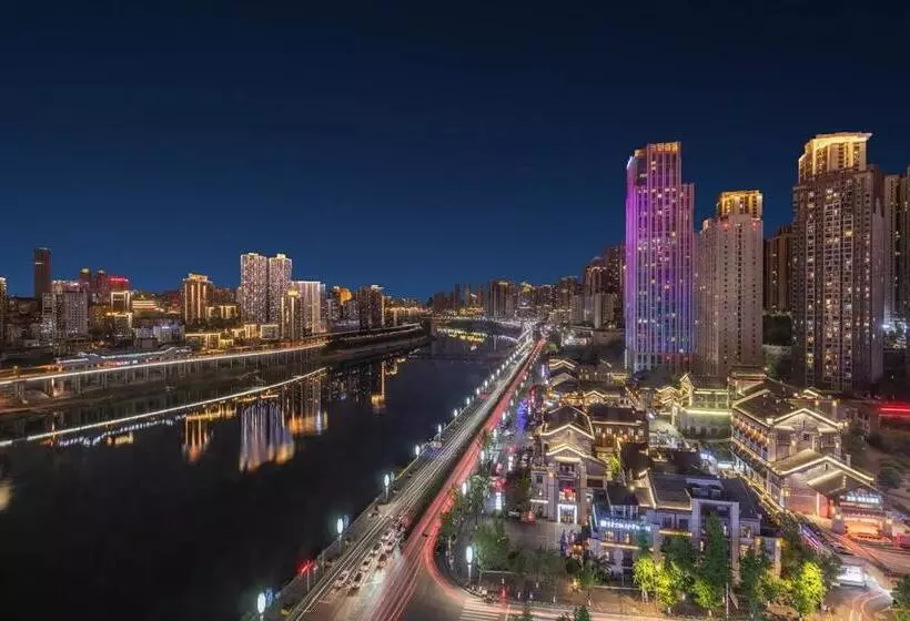 هتل Boutique Of Meditation With Cuisine & Night View, Exit 2 Liujiatai Station Line 9