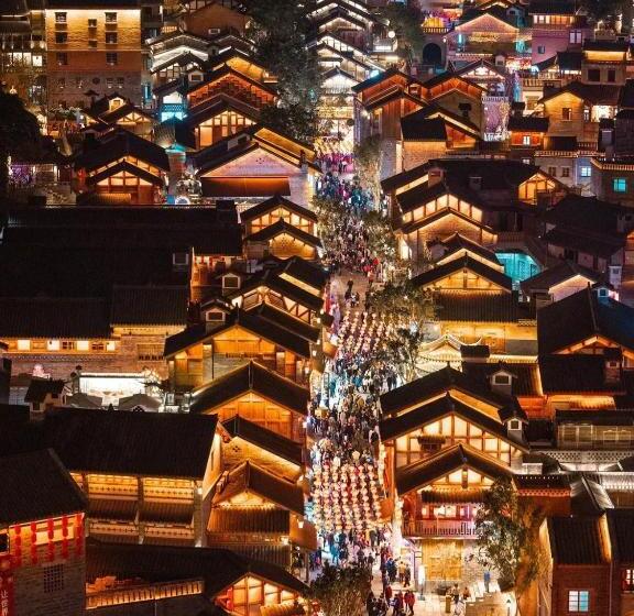 هتل Boutique Of Meditation With Cuisine & Night View, Exit 2 Liujiatai Station Line 9