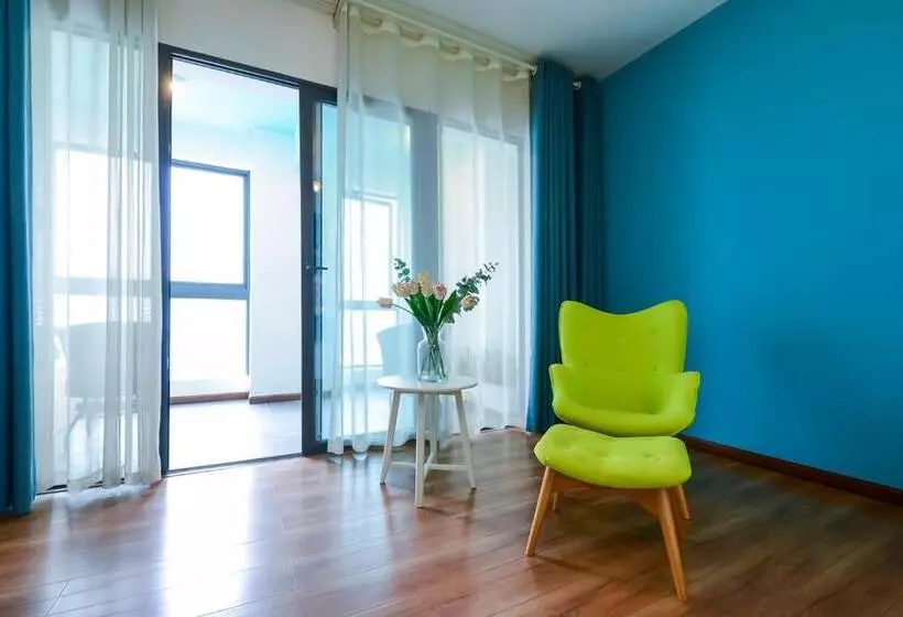 هتل Boutique Of Meditation With Cuisine & Night View, Exit 2 Liujiatai Station Line 9