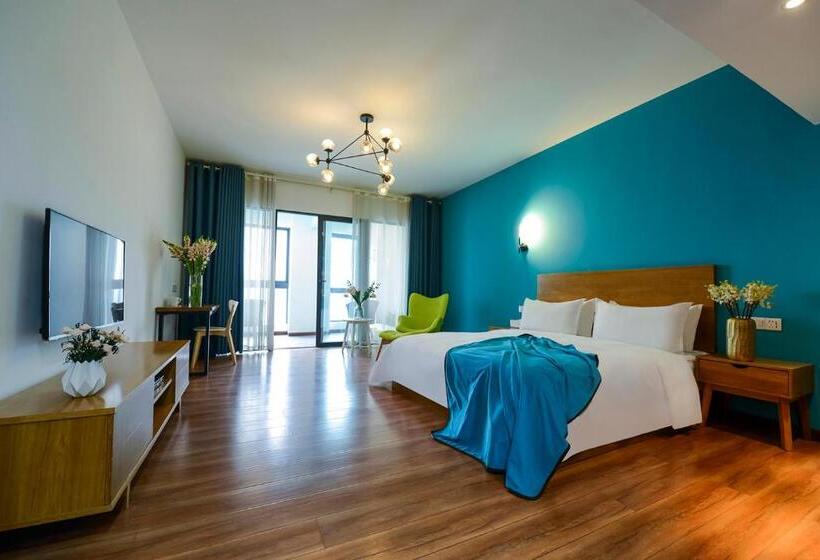 هتل Boutique Of Meditation With Cuisine & Night View, Exit 2 Liujiatai Station Line 9