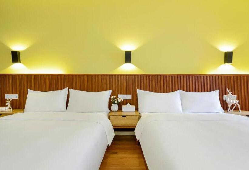 هتل Boutique Of Meditation With Cuisine & Night View, Exit 2 Liujiatai Station Line 9