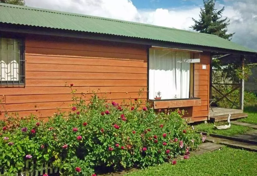 ペンション Hostal Y Cabañas Villa Germana