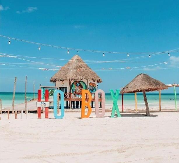 膳宿费 Casa Blue Habitación Orca