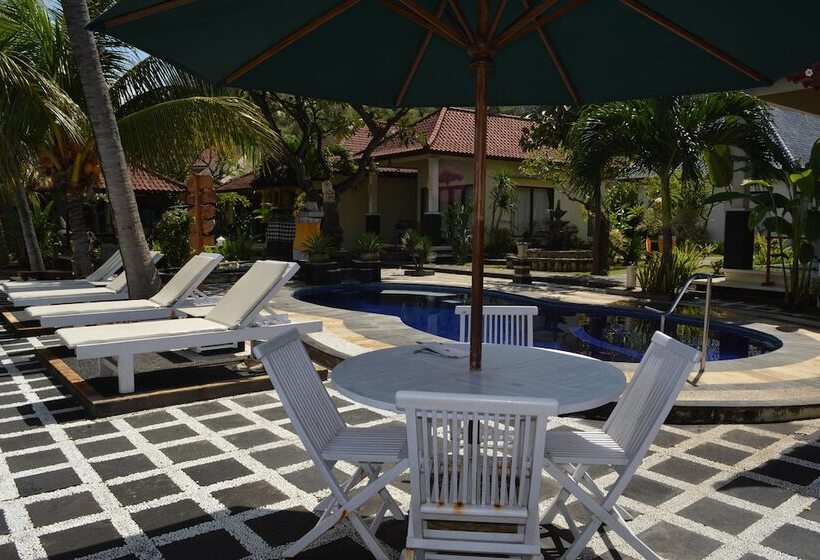 펜션 Segara Wangi Beach Cottages