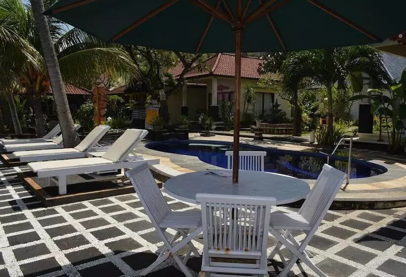 ペンション Segara Wangi Beach Cottages