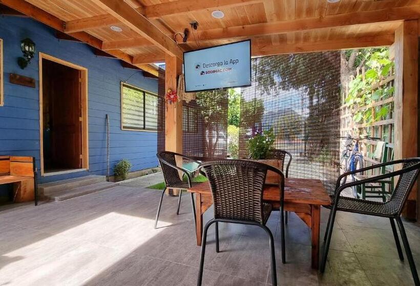 بنسيون Blue House Cabaña Departamento Habitación