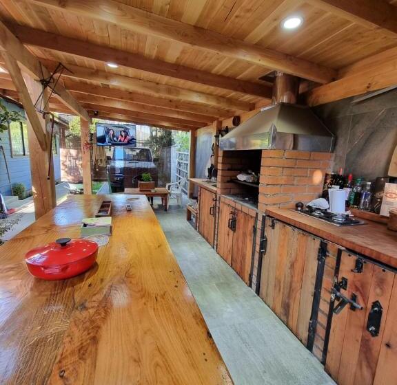 بنسيون Blue House Cabaña Departamento Habitación