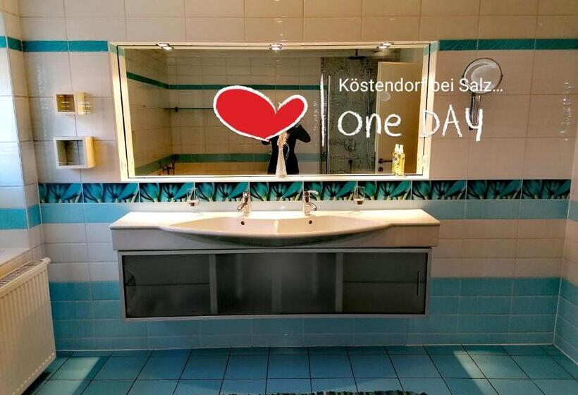 הוסטל Taferne In Köstendorf Ferienwohnung Monteurzimmer