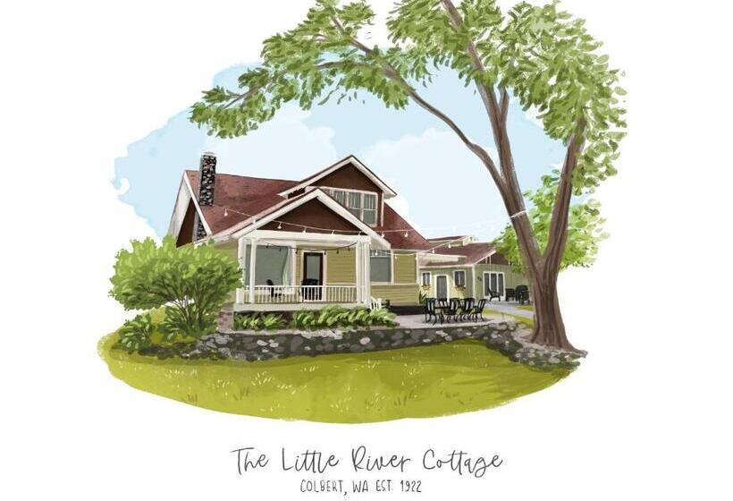 ペンション Quiet Waterfront Cottage On The Little Spokane River