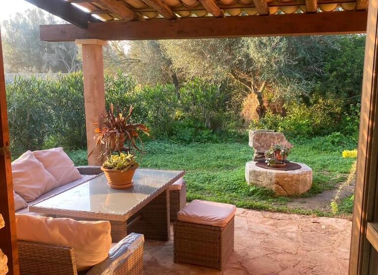 تختخواب و صبحانه Studio Doppelzimmer 2 Pers Mit Terrasse Und Pool Auf Finca Mallorca