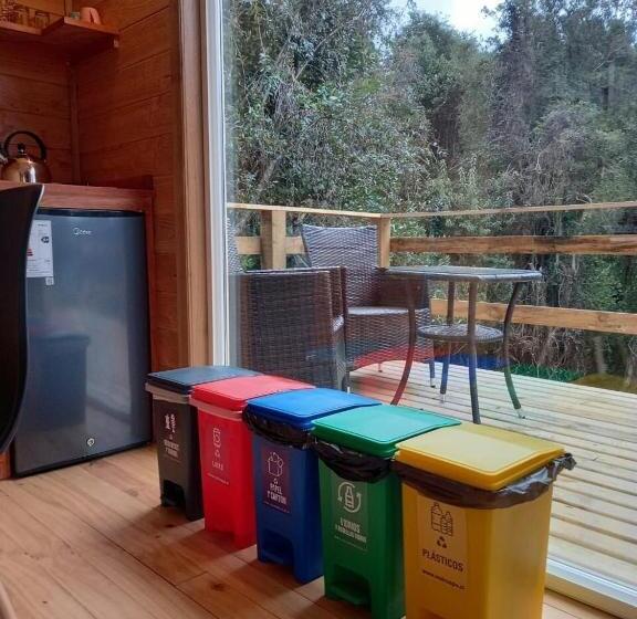 استراحتگاه Tiny House Con Opción De Tina Temperada