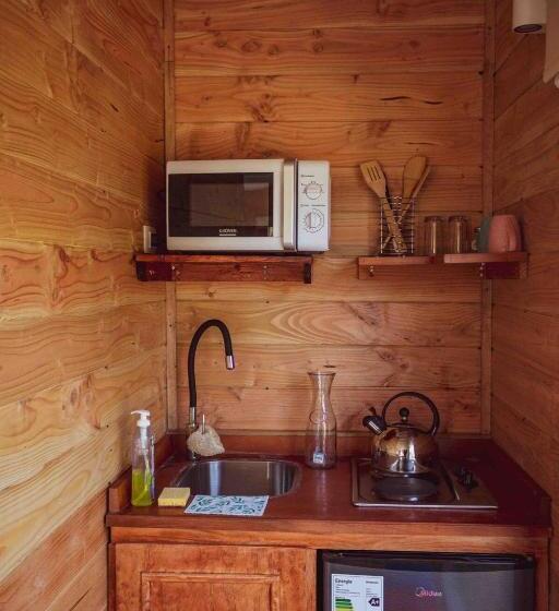 استراحتگاه Tiny House Con Opción De Tina Temperada