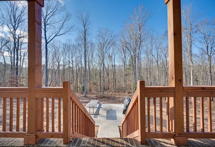 Home Gym & Fireplace: Roaring River Retreat