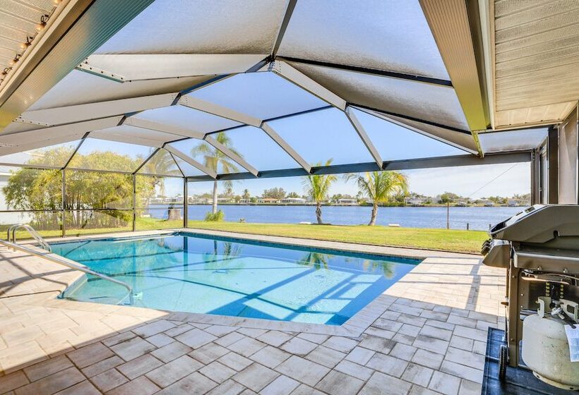 Waterfront Port Charlotte Home W/ Pool & Lanai