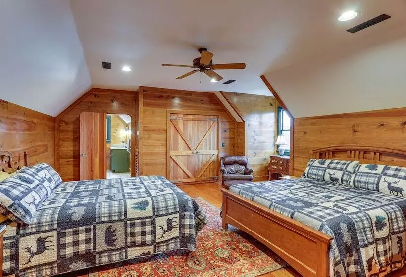 Lakefront Custom Built Mentone Home: Game Room!