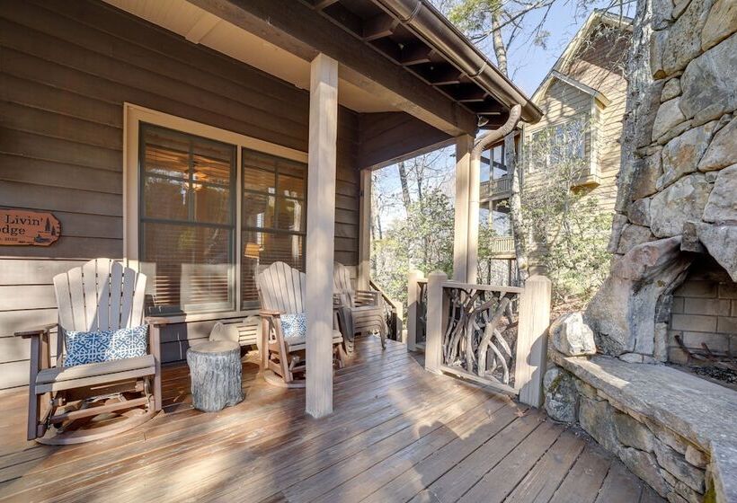 Lake Livin  Lodge  Cashiers Retreat W/ Mtn Views