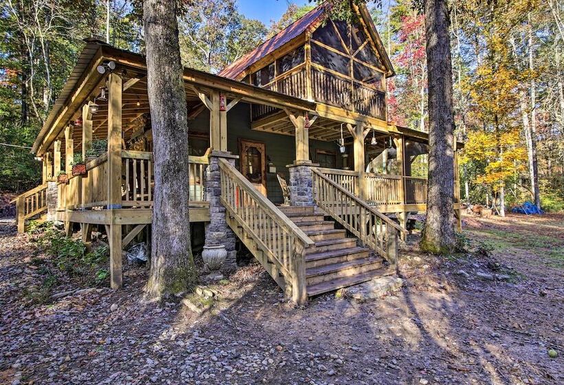 5 Acre North Georgia Mountain Retreat W/ Creek!