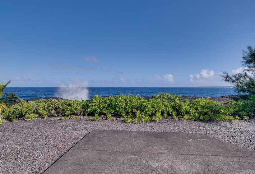 Coastal Keaau Home: Ocean & Sunrise Views, Pool