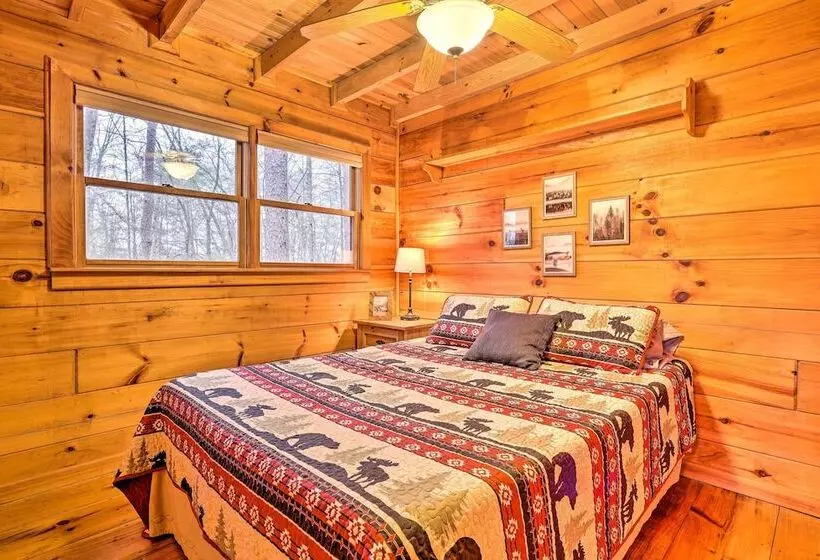 Cozy Blue Ridge Cabin W/ Hot Tub!