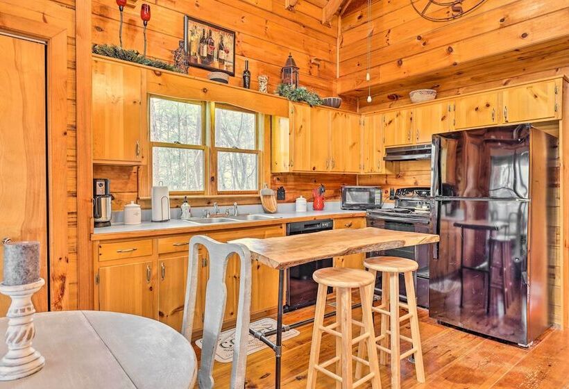 Cozy Blue Ridge Cabin W/ Hot Tub!