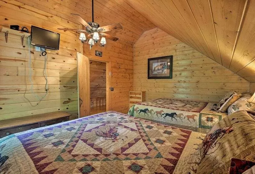 Cozy Trenton Cabin W/ Spa ~15 Mi To Lookout Mtn!